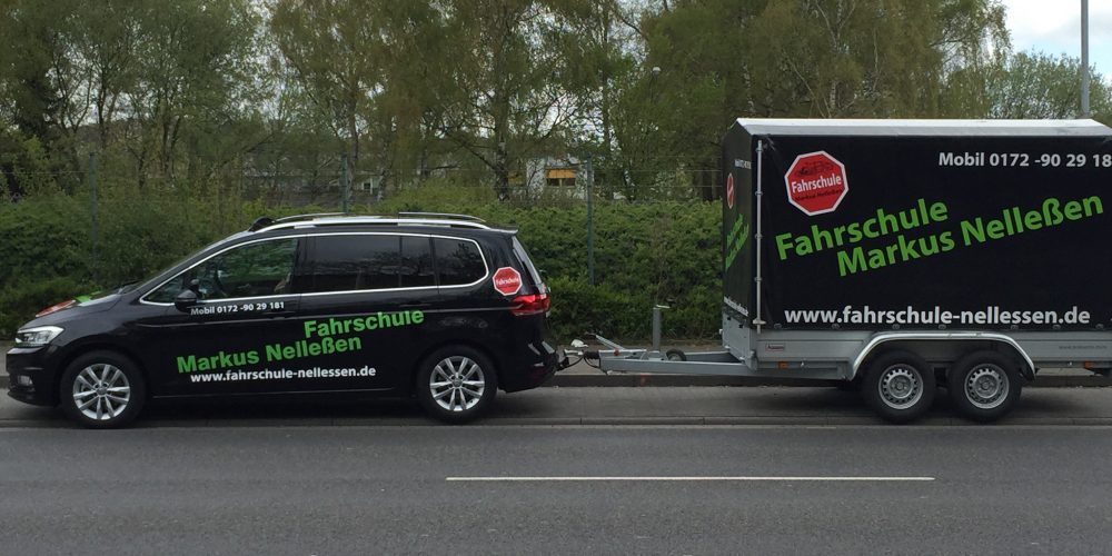 VW Touran mit Anhänger